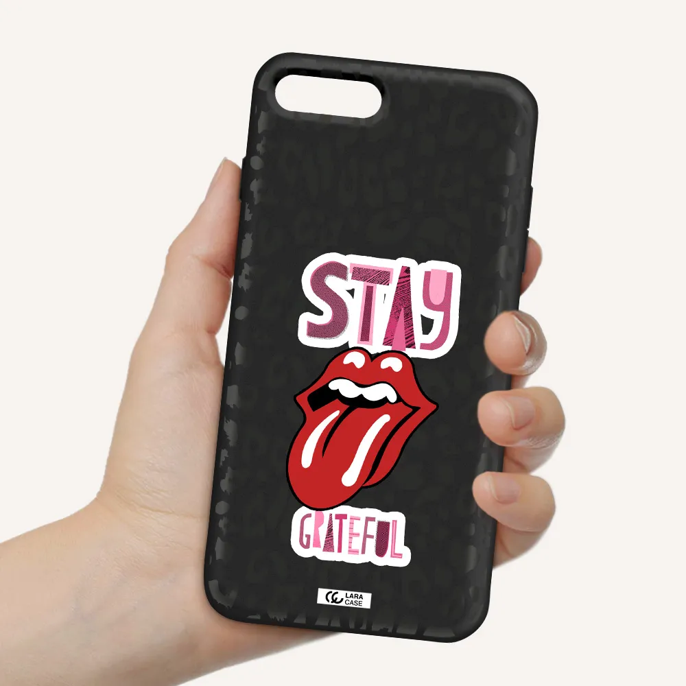 The Rolling Stones Apple iPhone 7 plus Silicone black Case