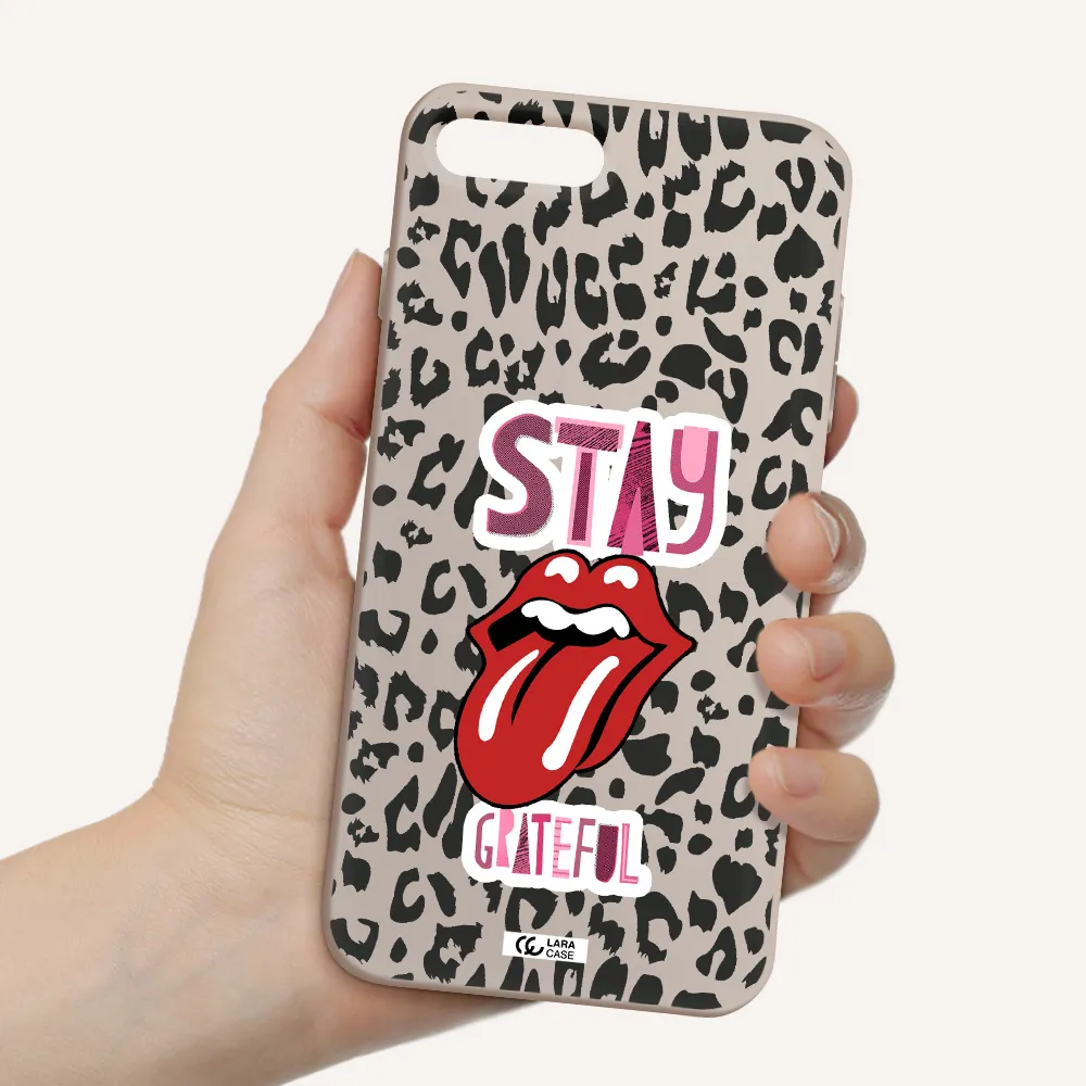 The Rolling Stones Apple iPhone 8 plus Silicone Stone Case