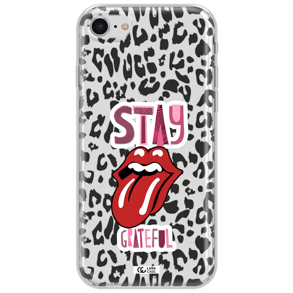 The Rolling Stones Apple Iphone Se 2020 Clear Tpu Case