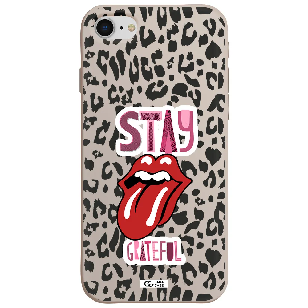 The Rolling Stones Apple iPhone se 2020 Silicone Stone Case