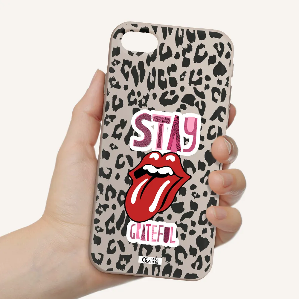 The Rolling Stones Apple iPhone se 2020 Silicone Stone Case