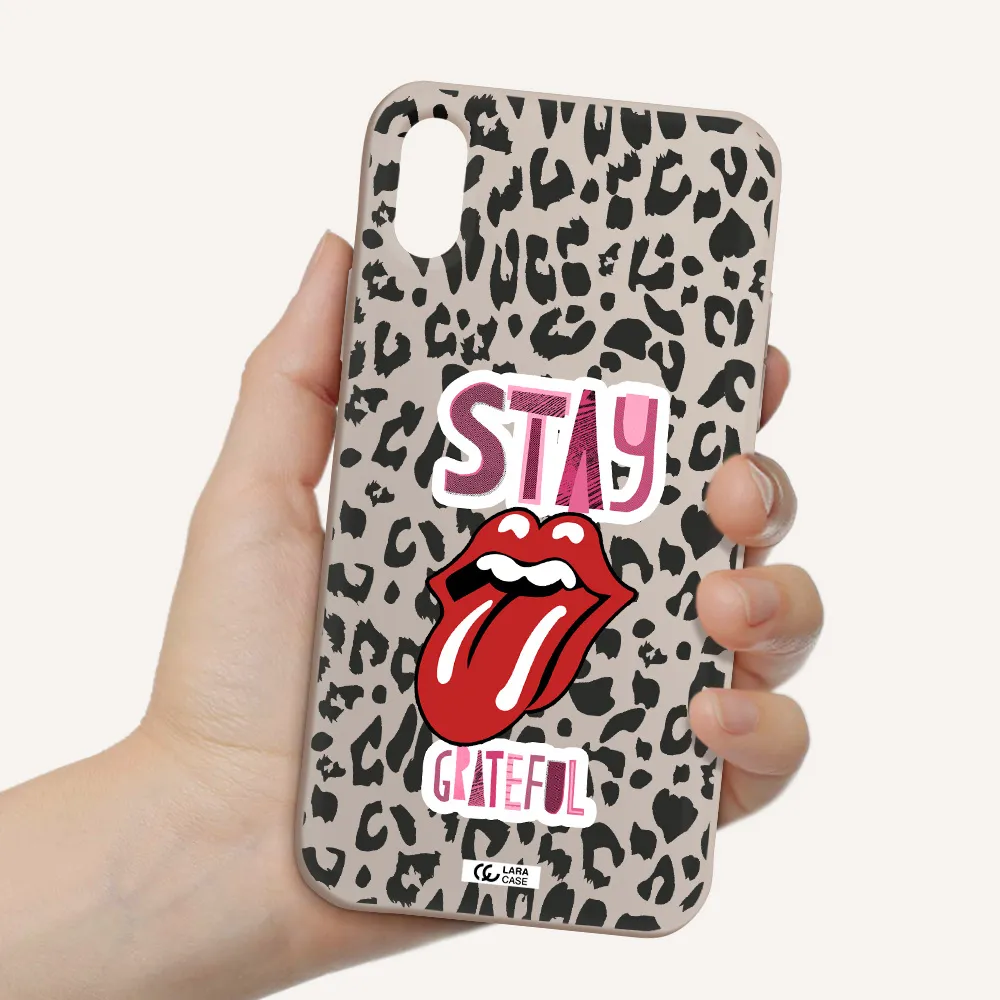 The Rolling Stones Apple iPhone XS Silicone Stone Case