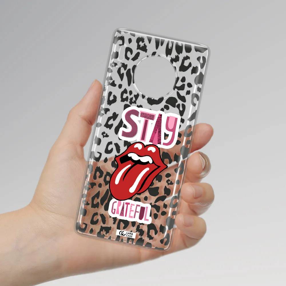 The Rolling Stones Huawei Mate 30 Pro Clear TPU Case