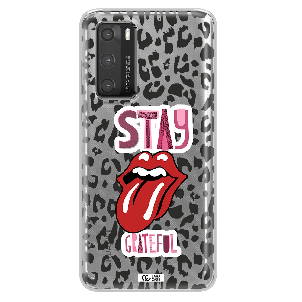 The Rolling Stones Huawei P40 Clear TPU Case