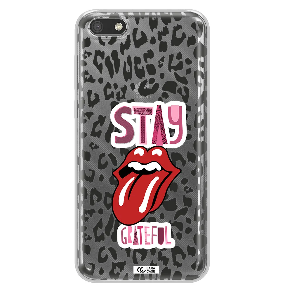 The Rolling Stones Huawei Y5 2018 Clear TPU Case