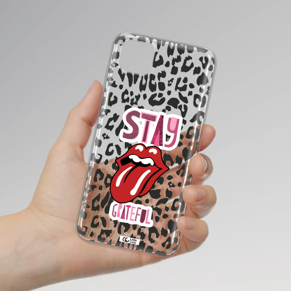 The Rolling Stones Huawei Y5P Clear TPU Case