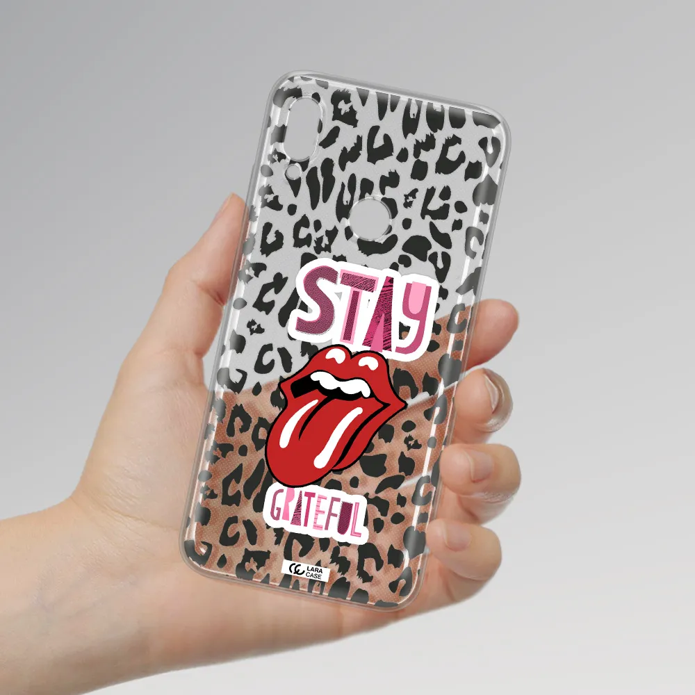 The Rolling Stones Huawei Y6 2019 Clear TPU Case