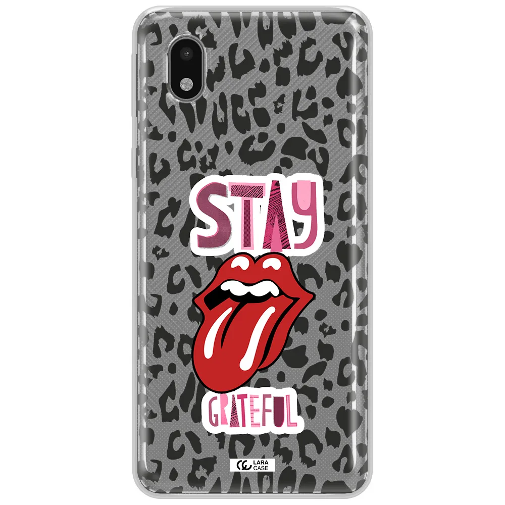 The Rolling Stones Samsung A01 Core Clear Tpu Case