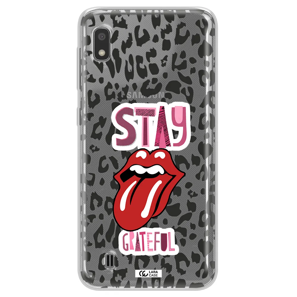The Rolling Stones Samsung A10 Clear TPU Case