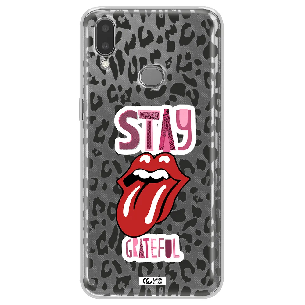 The Rolling Stones Samsung A10S Clear TPU Case