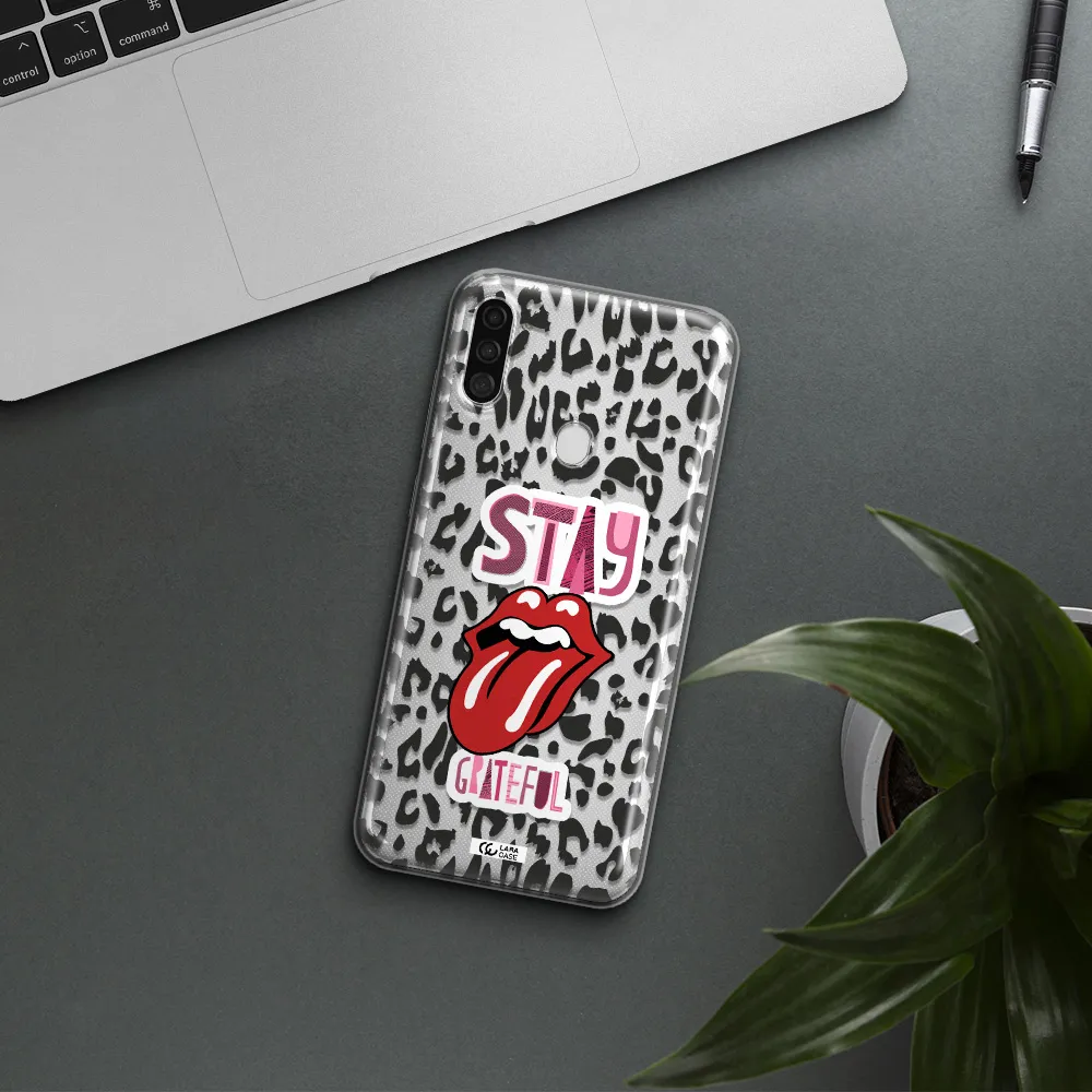 The Rolling Stones Samsung A11 Clear TPU Case