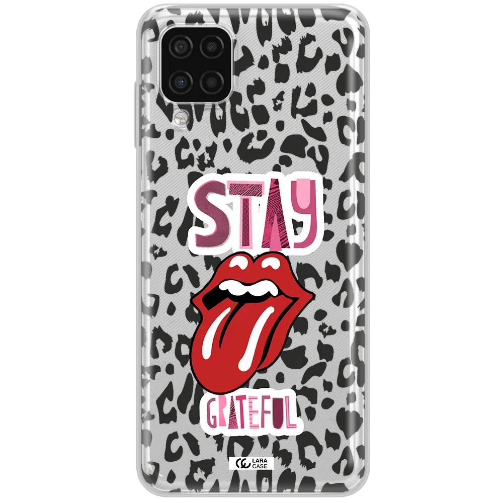 The Rolling Stones Samsung A12 4g Clear TPU Case