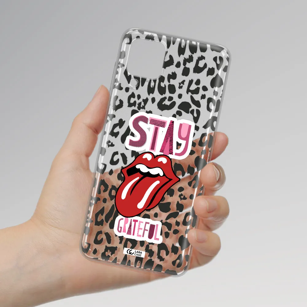 The Rolling Stones Samsung A12 4g Clear TPU Case