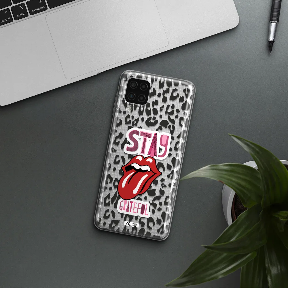 The Rolling Stones Samsung A12 4g Clear TPU Case