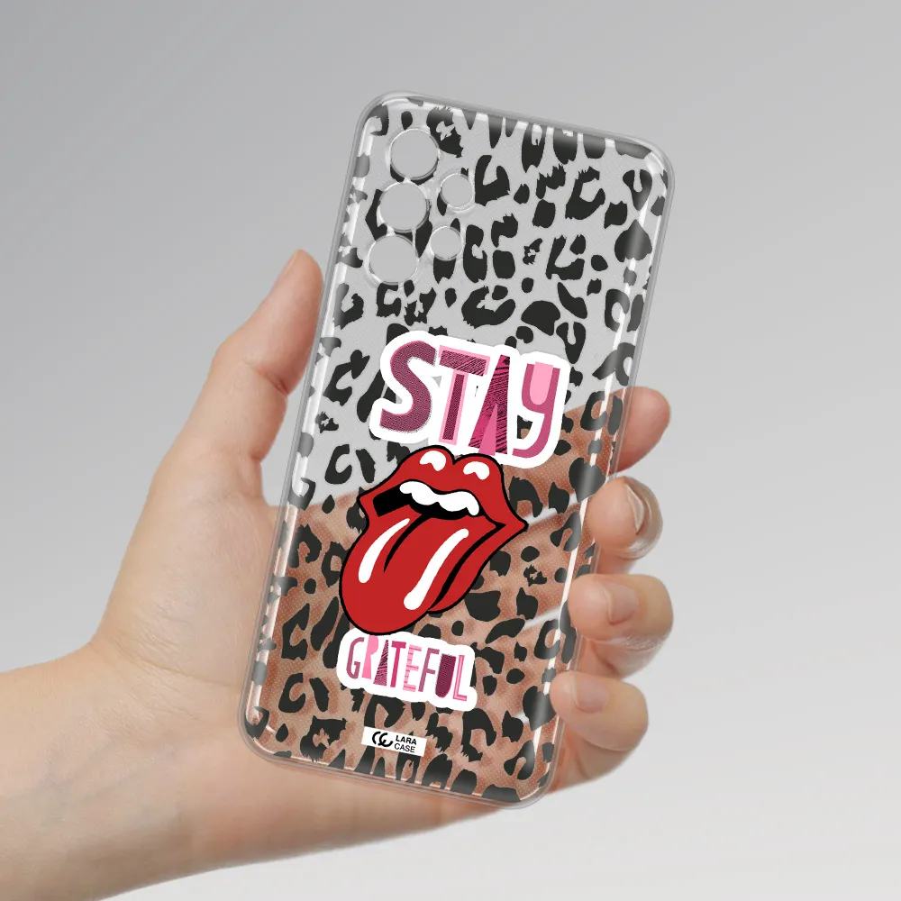 The Rolling Stones Samsung A13 4g Clear TPU Case