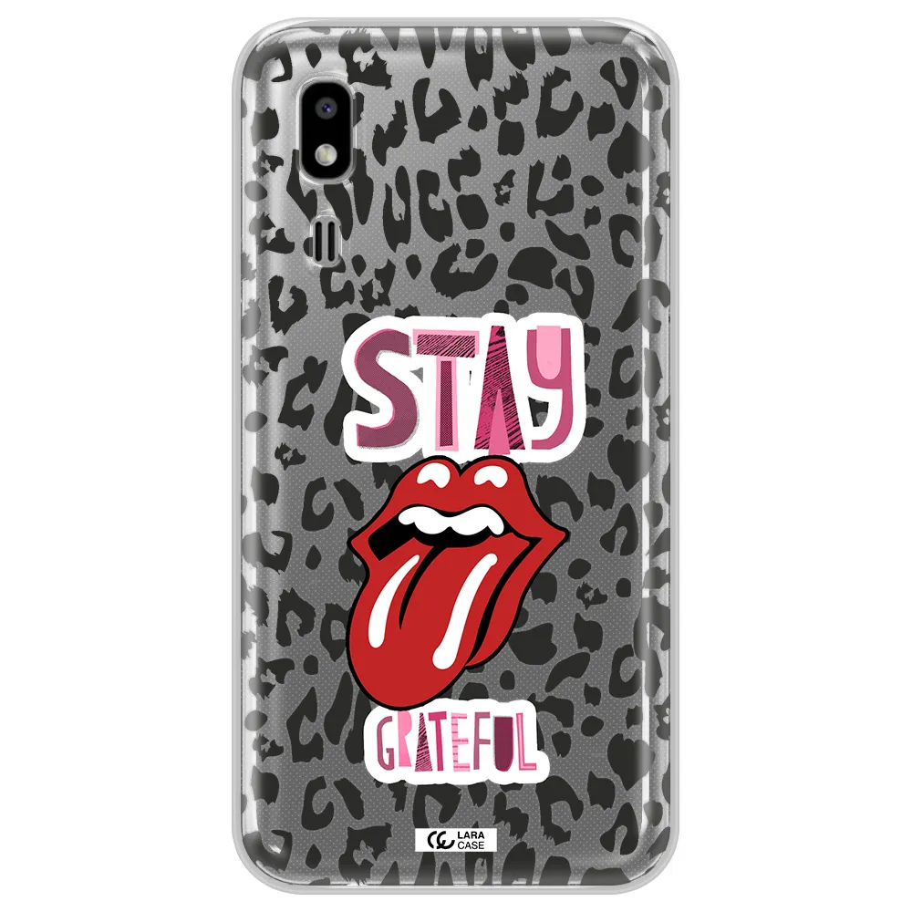 The Rolling Stones Samsung A2 Core Clear TPU Case