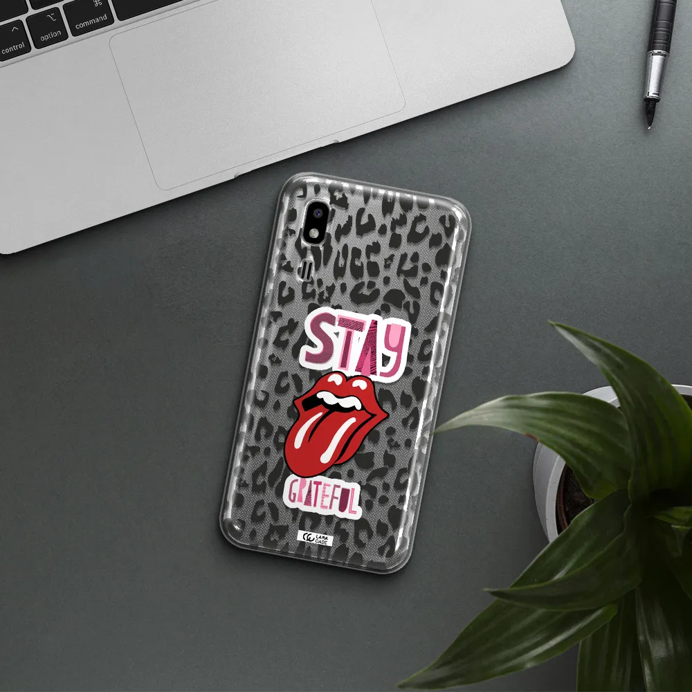 The Rolling Stones Samsung A2 Core Clear TPU Case