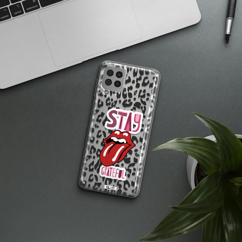 The Rolling Stones Samsung A22 4g Clear TPU Case