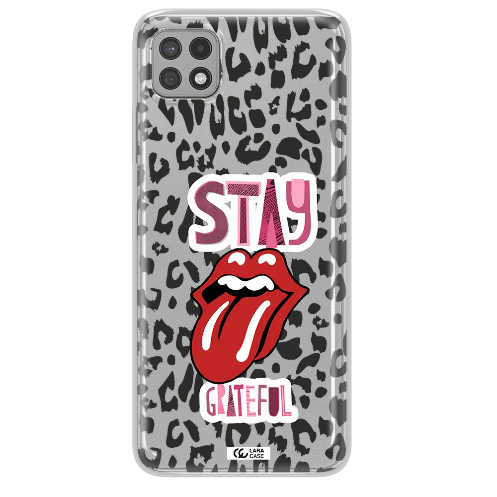 The Rolling Stones Samsung A22 5g Clear TPU Case