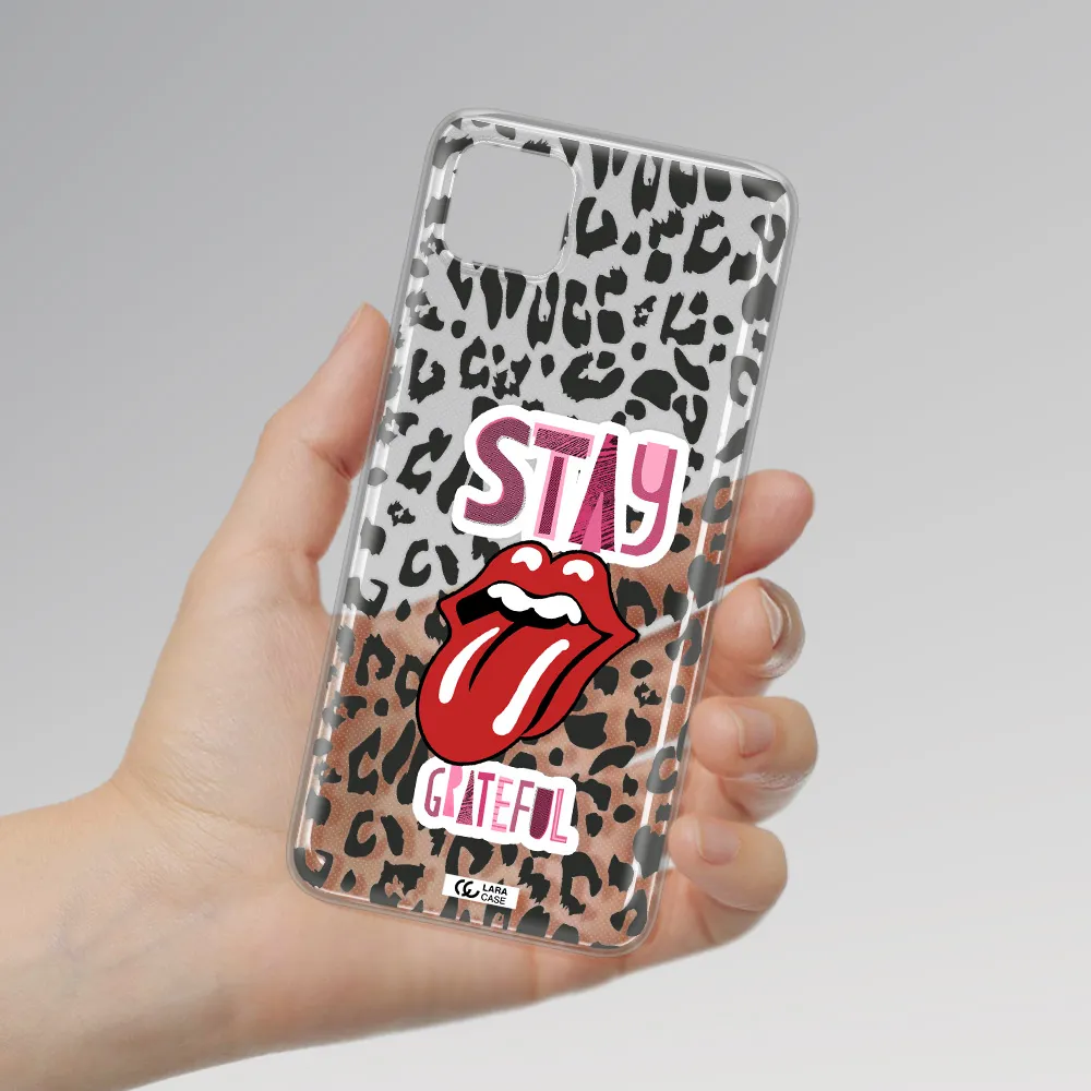 The Rolling Stones Samsung A22 5g Clear TPU Case
