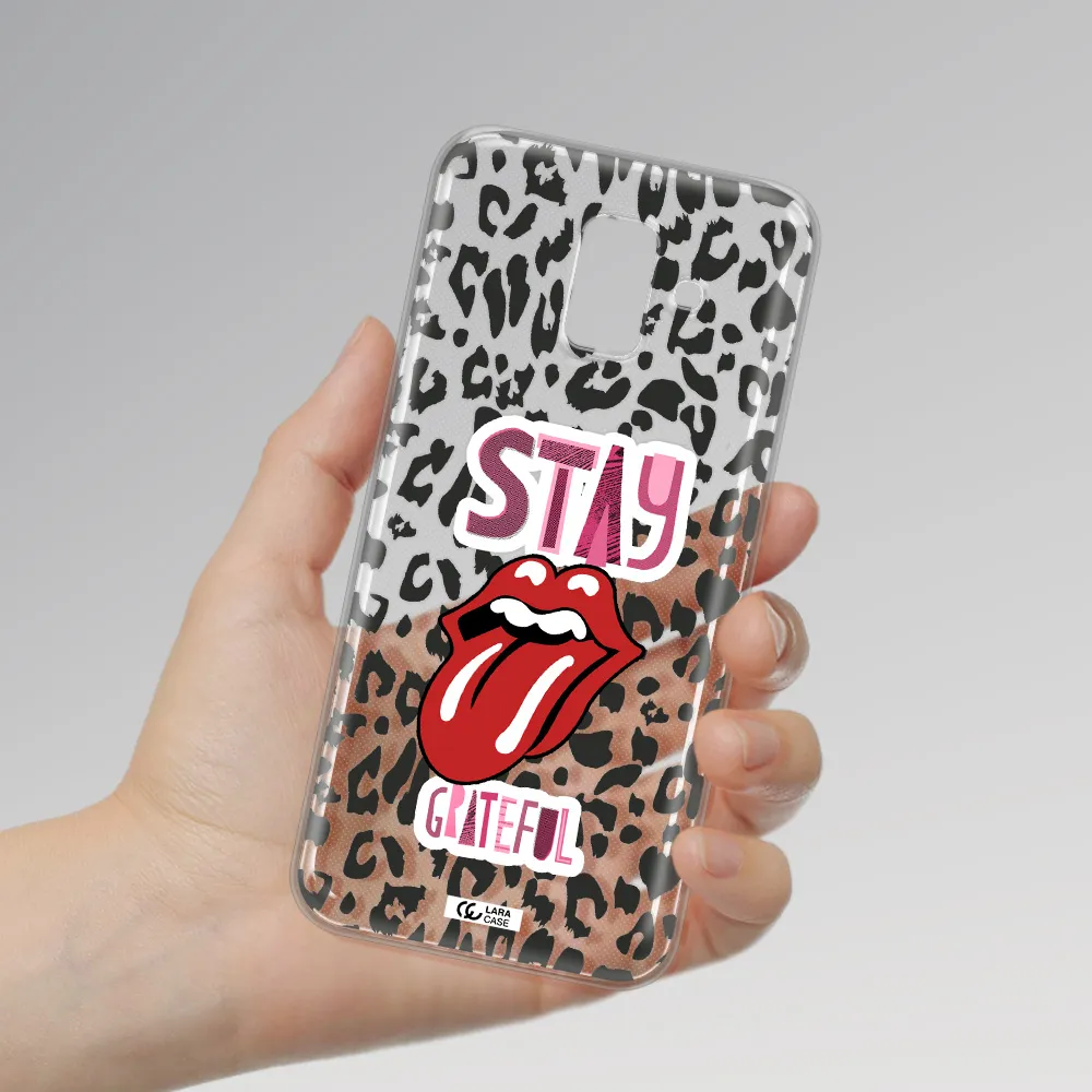The Rolling Stones Samsung A6 Clear TPU Case