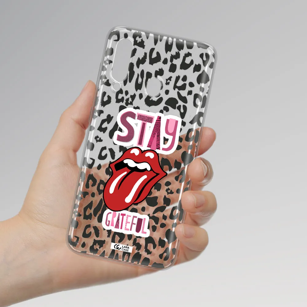 The Rolling Stones Samsung A60 Clear TPU Case