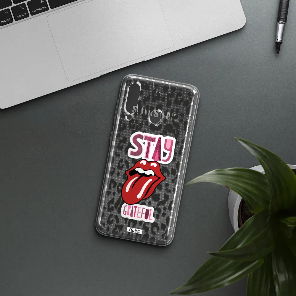 The Rolling Stones Samsung A60 Clear TPU Case