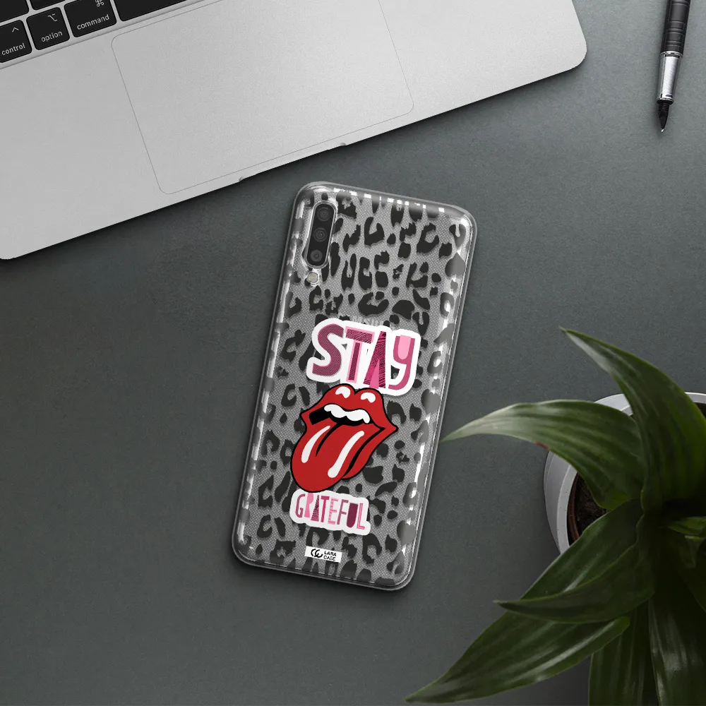 The Rolling Stones Samsung A70S Clear Tpu Case