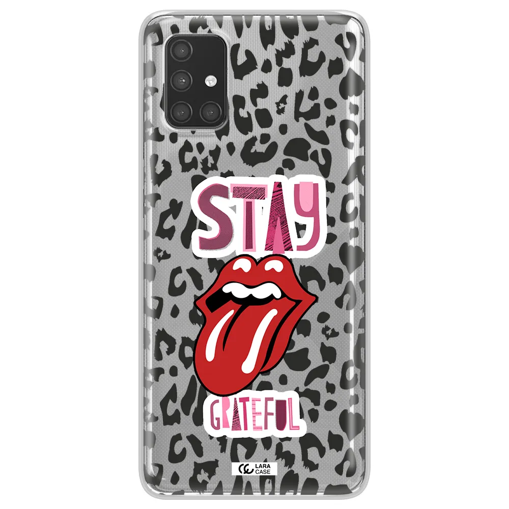 The Rolling Stones Samsung A71 Clear TPU Case