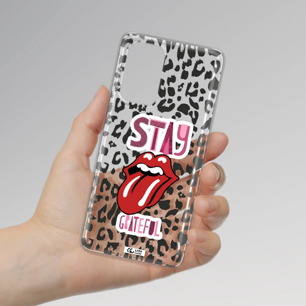 The Rolling Stones Samsung A73 Clear TPU Case