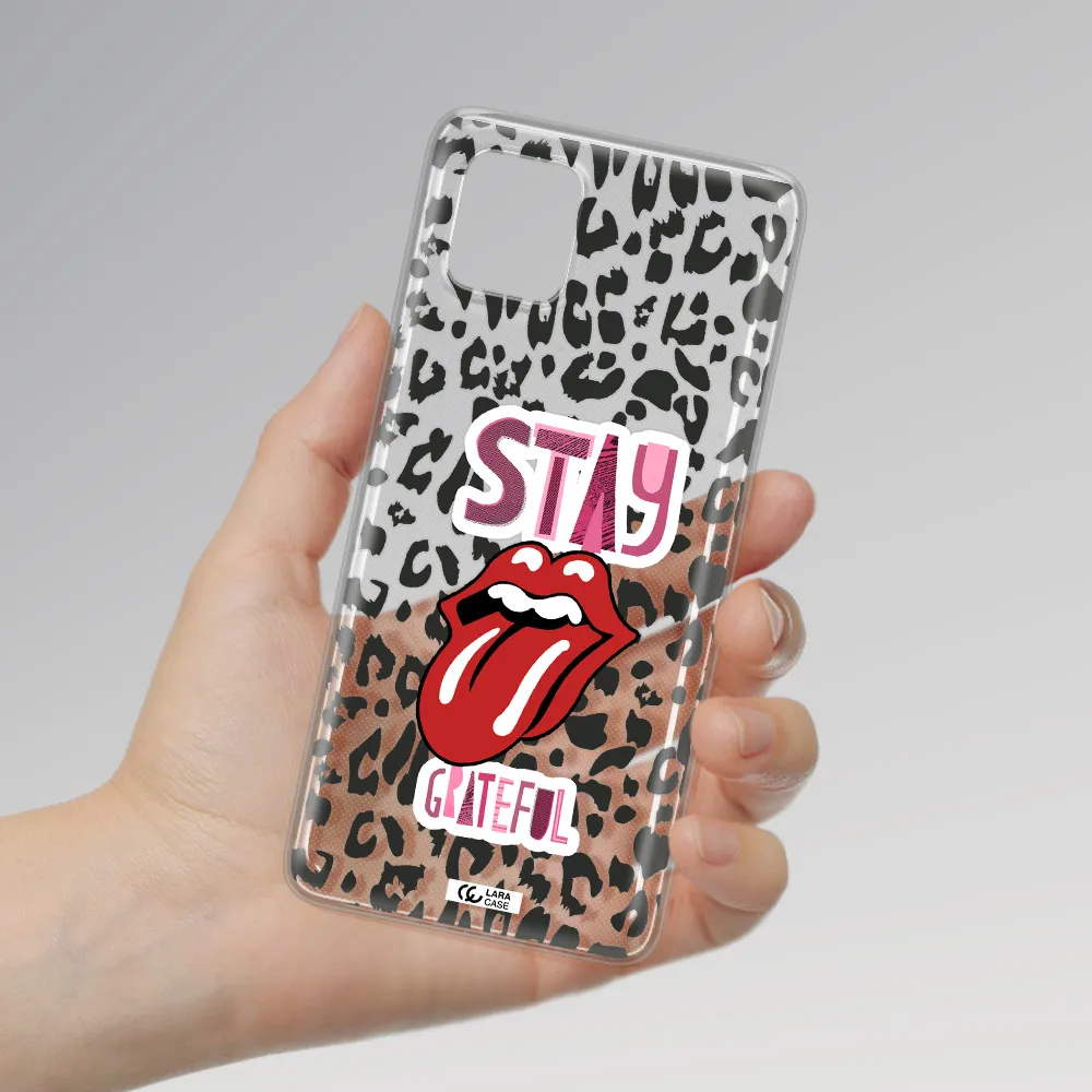The Rolling Stones Samsung A81 Clear TPU Case