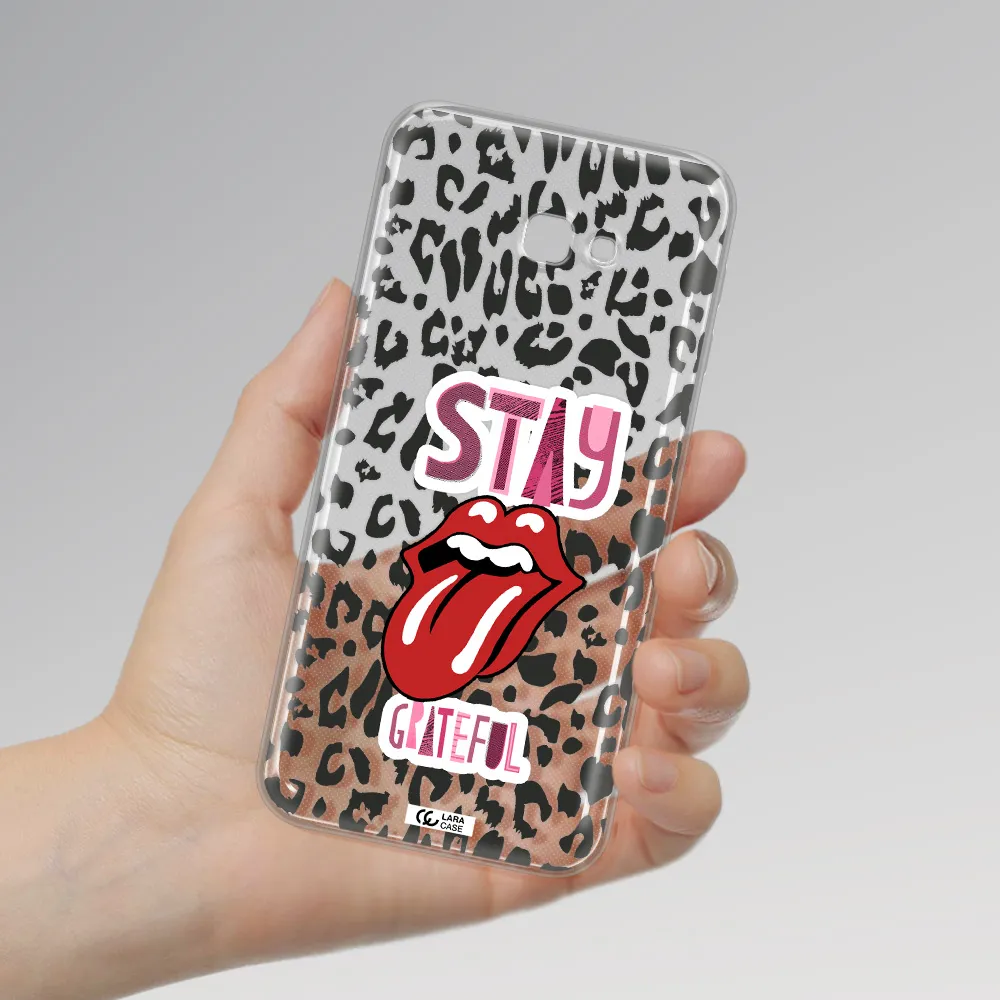The Rolling Stones Samsung J4 Plus Clear TPU Case