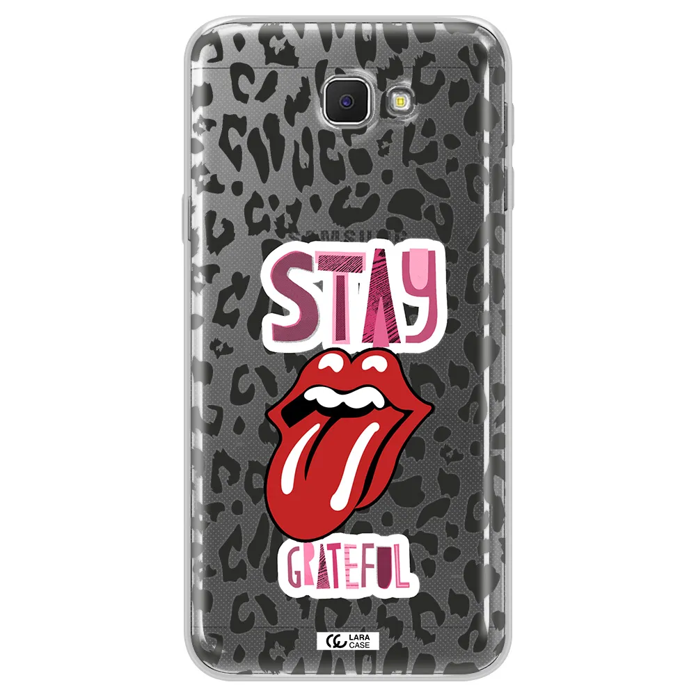 The Rolling Stones Samsung J5 Prime Clear TPU Case