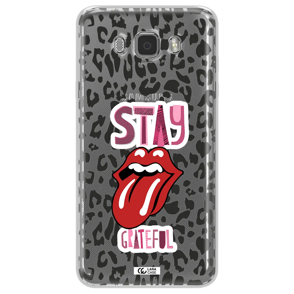 The Rolling Stones Samsung J7 2016 Clear TPU Case