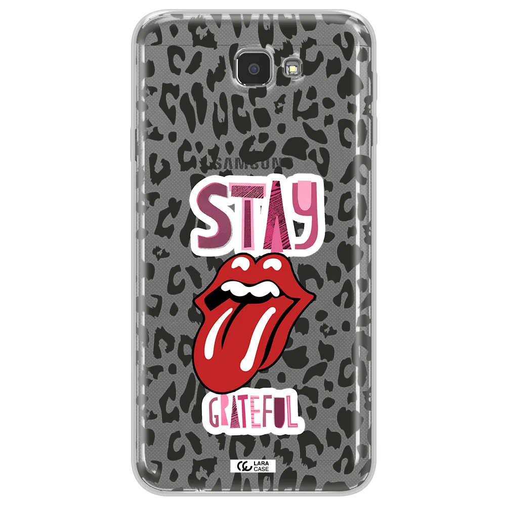 The Rolling Stones Samsung J7 Prim Clear TPU Case