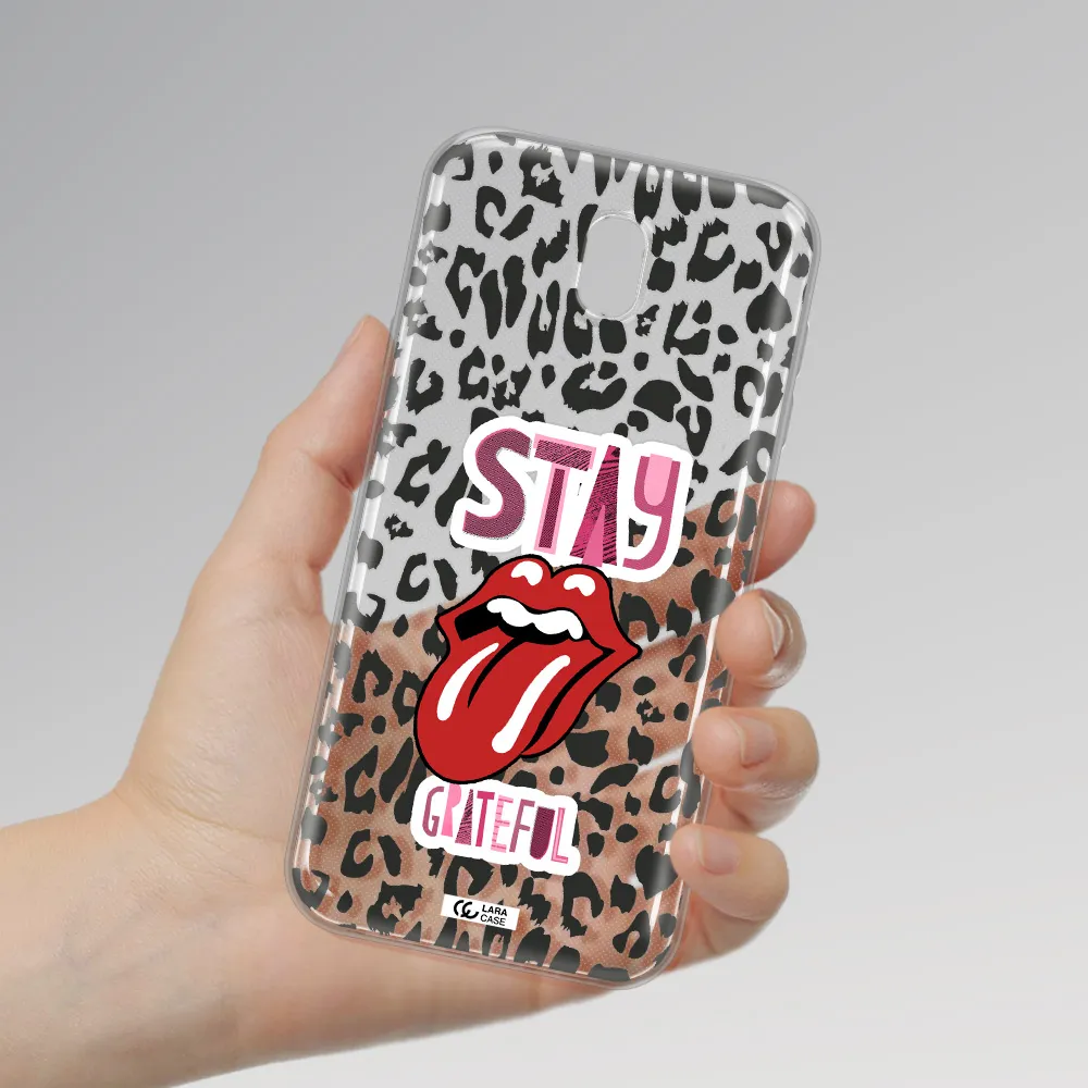 The Rolling Stones Samsung J7 Pro Clear TPU Case