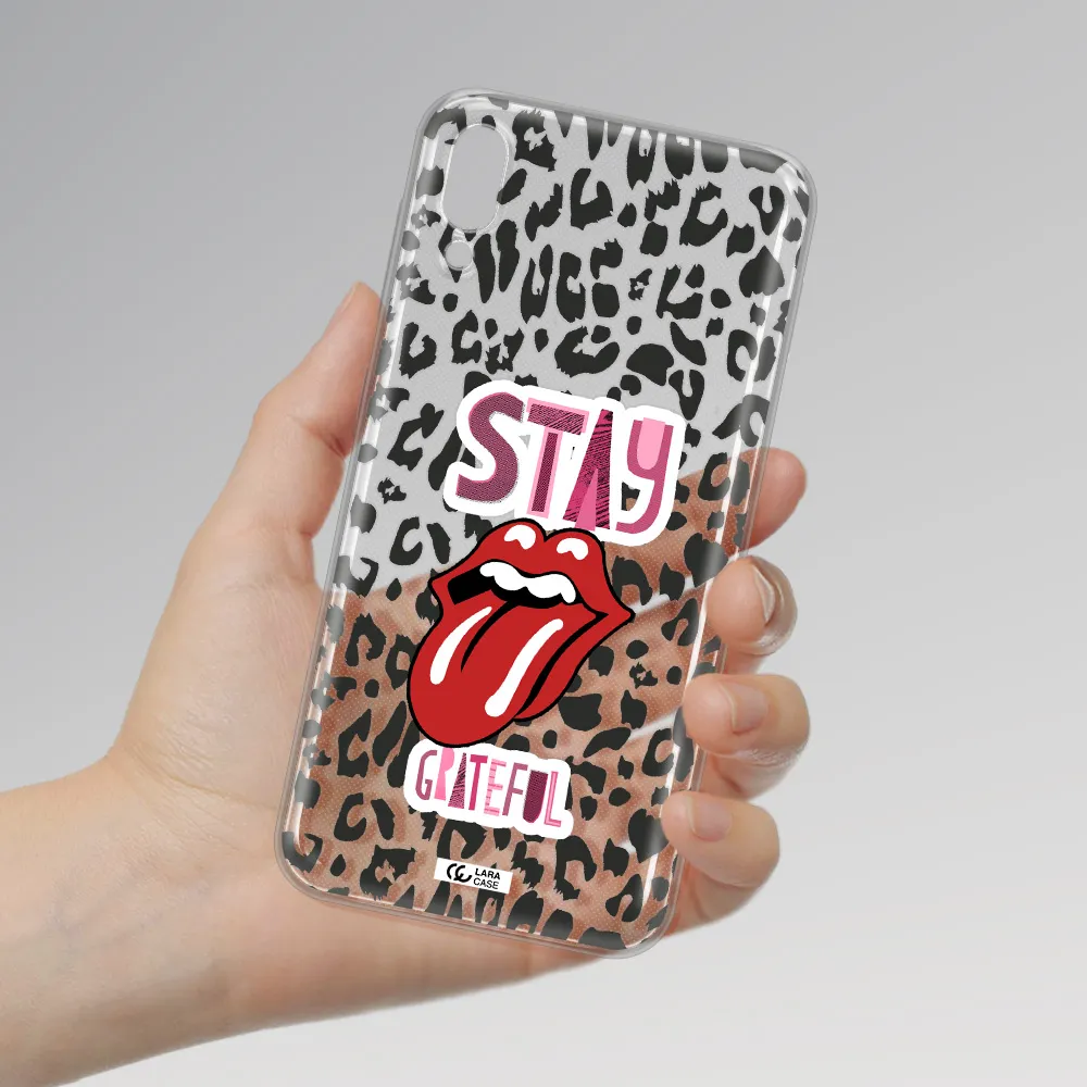 The Rolling Stones Samsung M10 Clear TPU Case