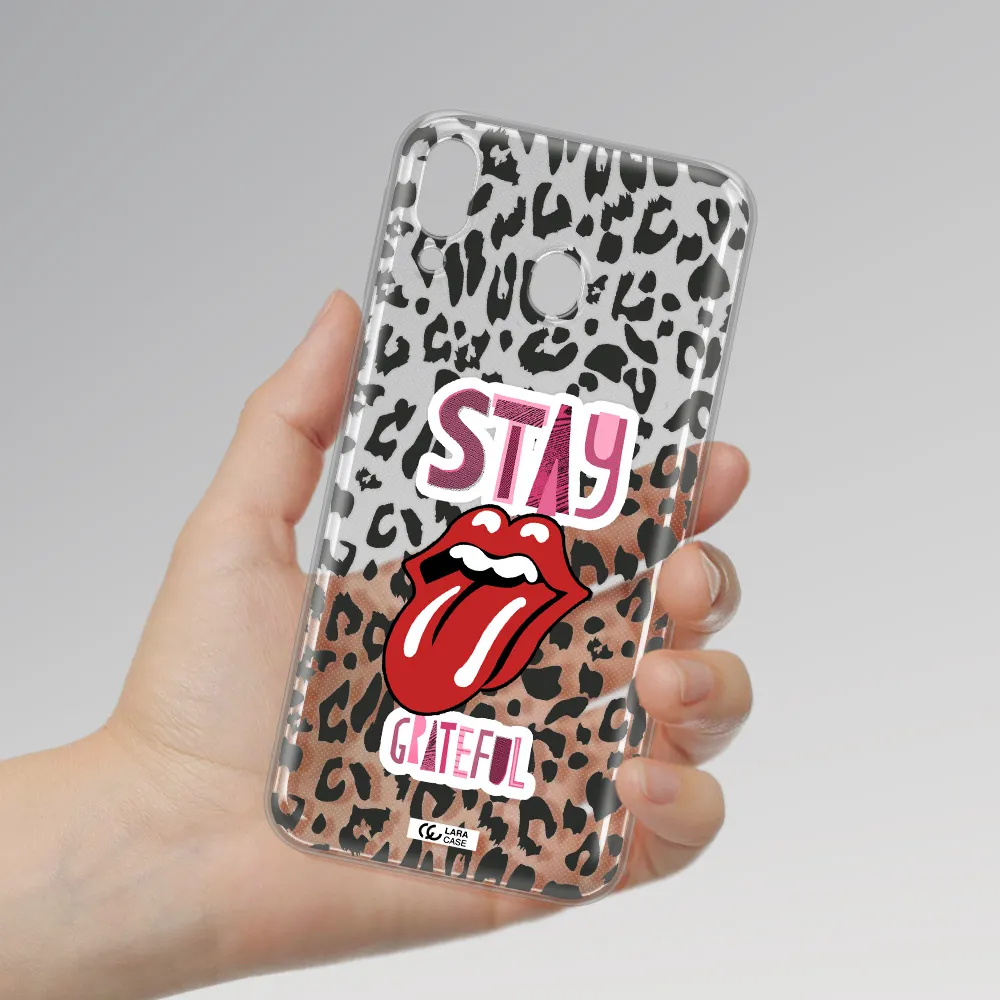 The Rolling Stones Samsung M20 Clear TPU Case