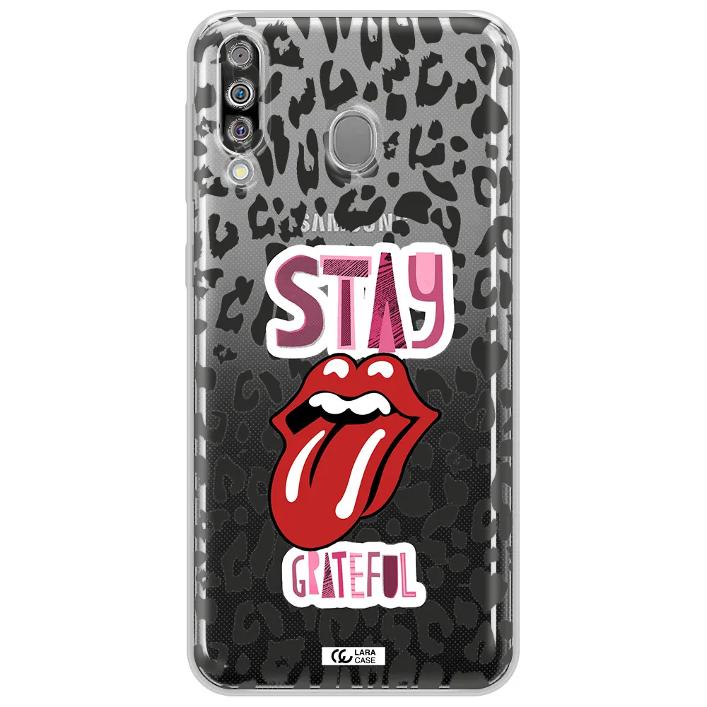 The Rolling Stones Samsung M30 Clear TPU Case