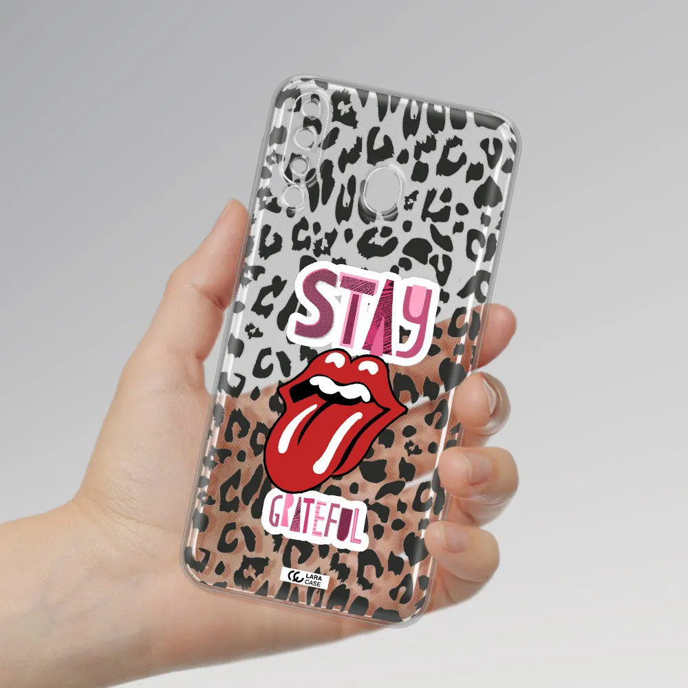 The Rolling Stones Samsung M30 Clear TPU Case