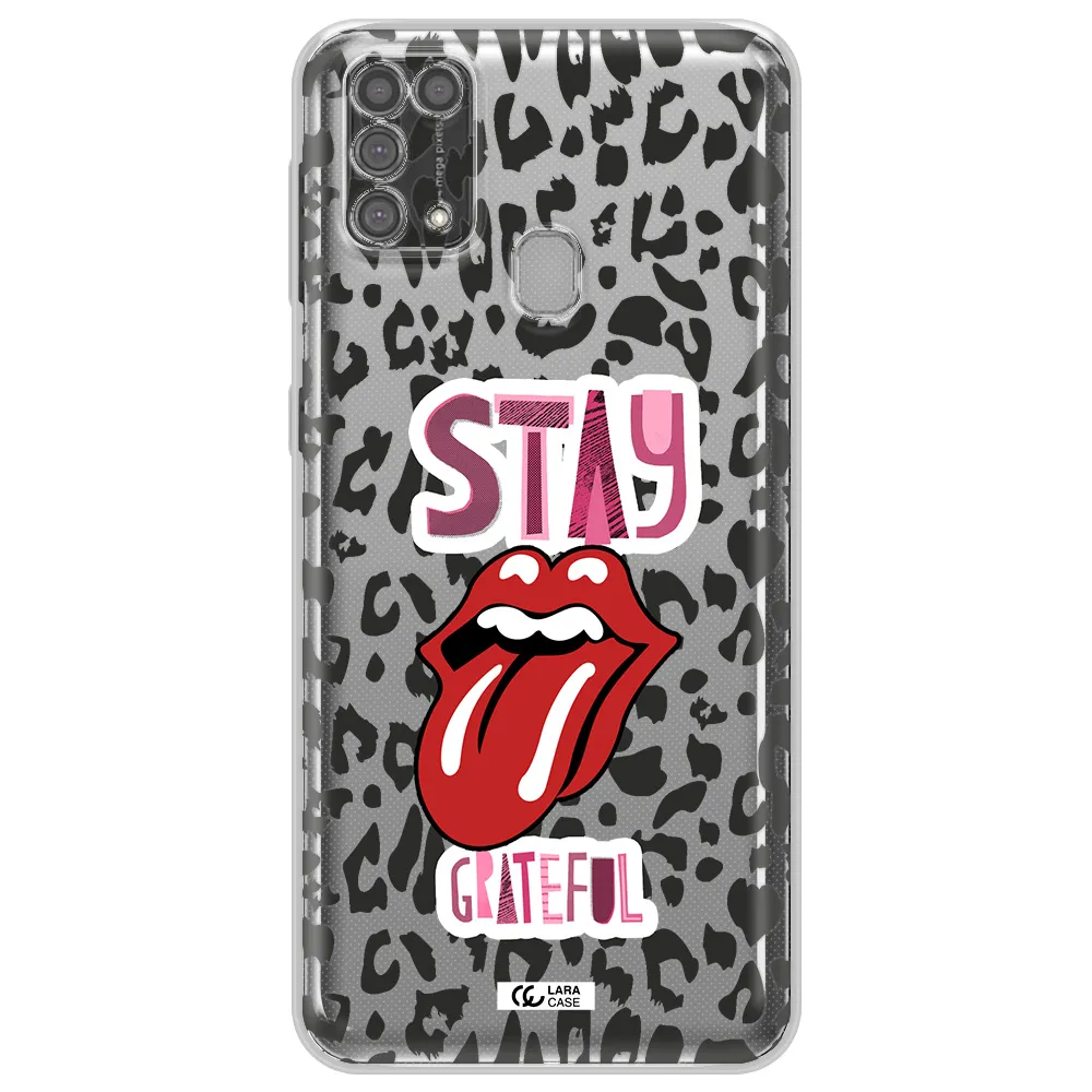 The Rolling Stones Samsung M31 Clear TPU Case