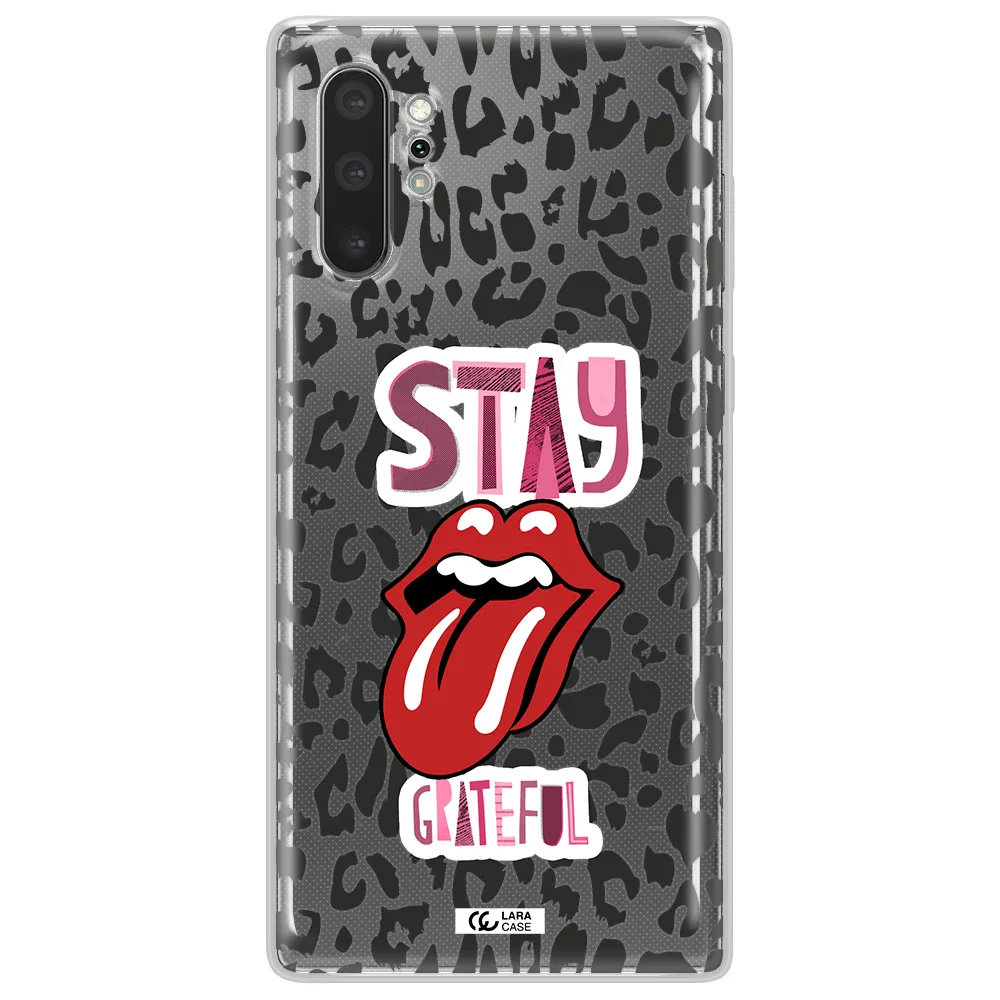 The Rolling Stones Samsung Note 10 Plus Clear TPU Case