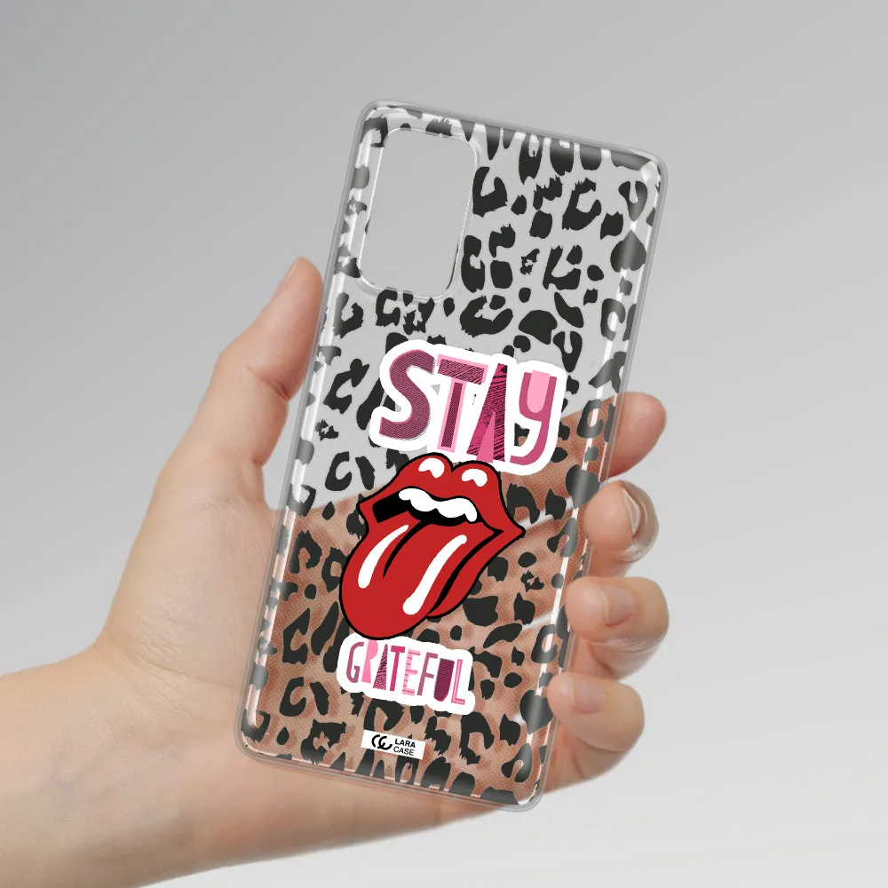The Rolling Stones Samsung Note 20 Clear TPU Case