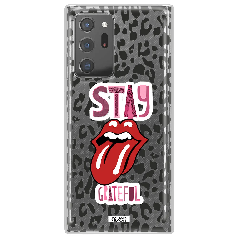The Rolling Stones Samsung Note 20 Ultra Clear TPU Case