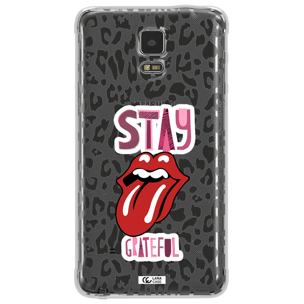 The Rolling Stones Samsung Note 4 Clear TPU Case