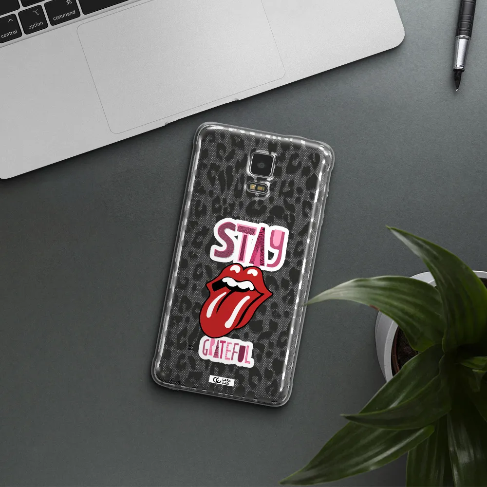 The Rolling Stones Samsung Note 4 Clear TPU Case