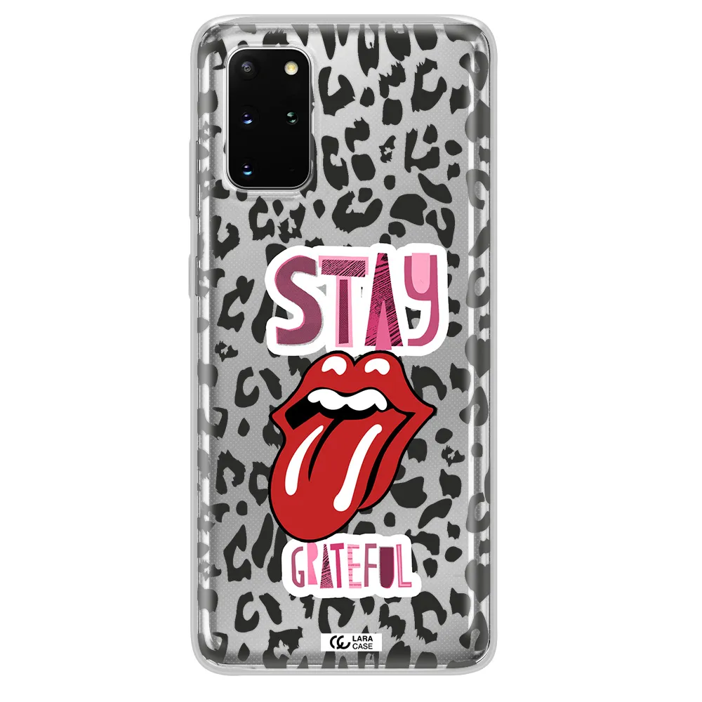 The Rolling Stones Samsung S 20 Plus Clear TPU Case