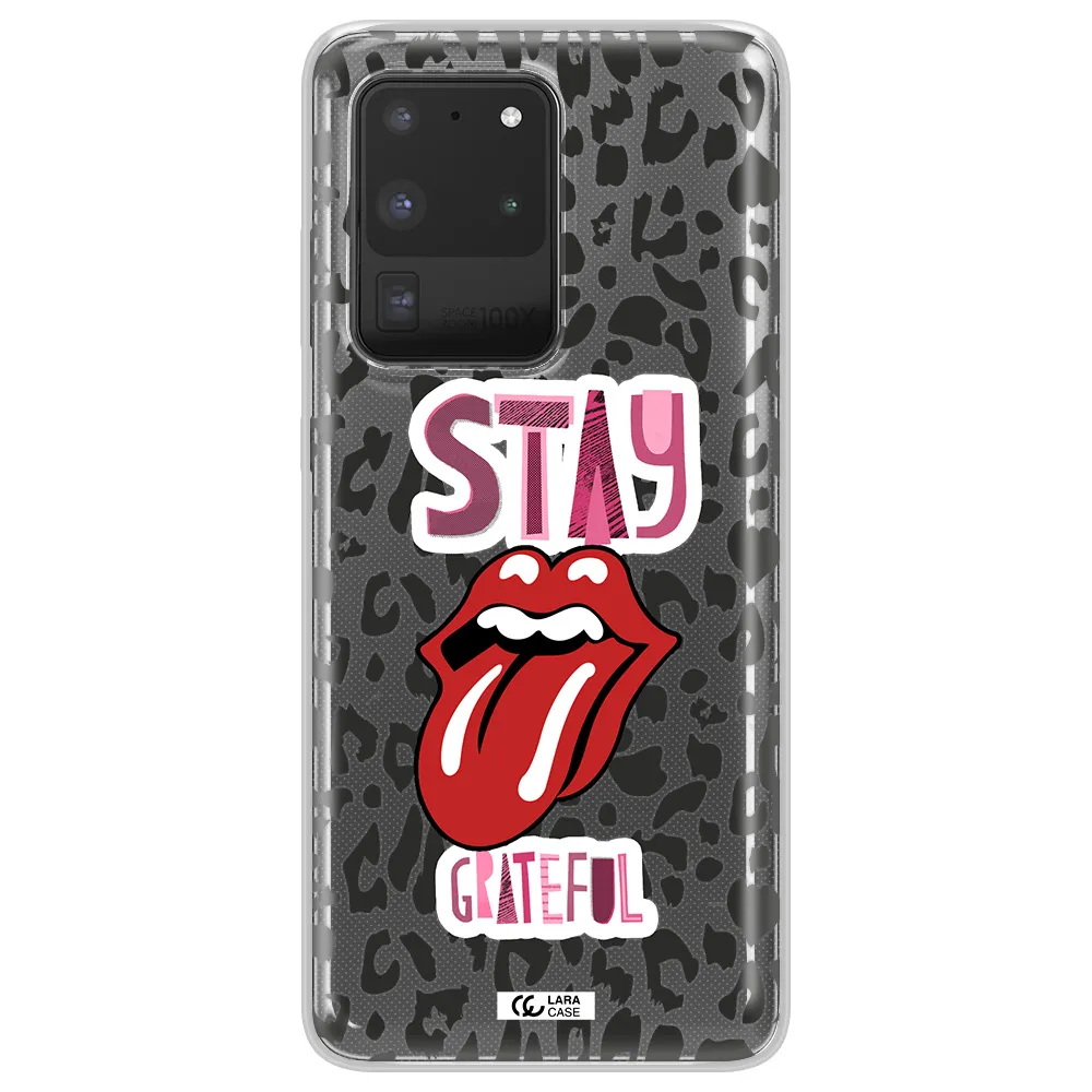 The Rolling Stones Samsung S20 Ultra Clear TPU Case