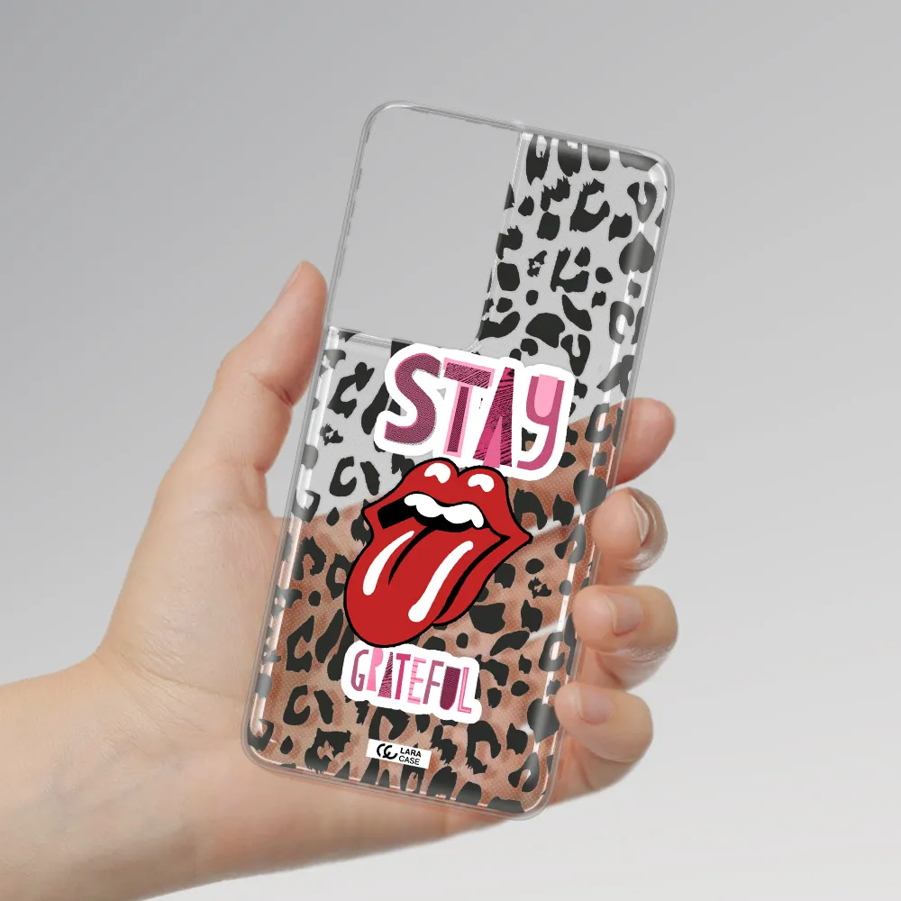 The Rolling Stones Samsung S21 Ultra Clear TPU Case