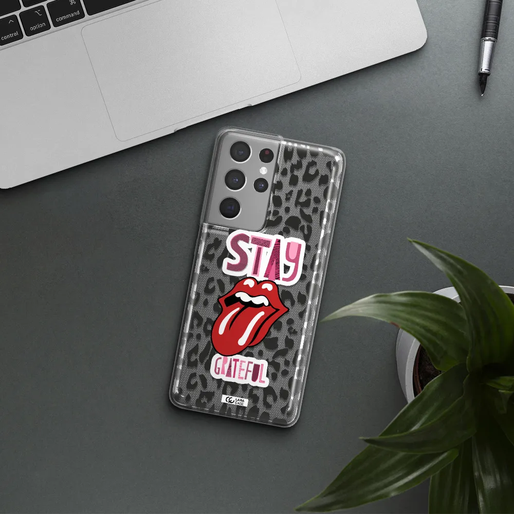 The Rolling Stones Samsung S21 Ultra Clear TPU Case